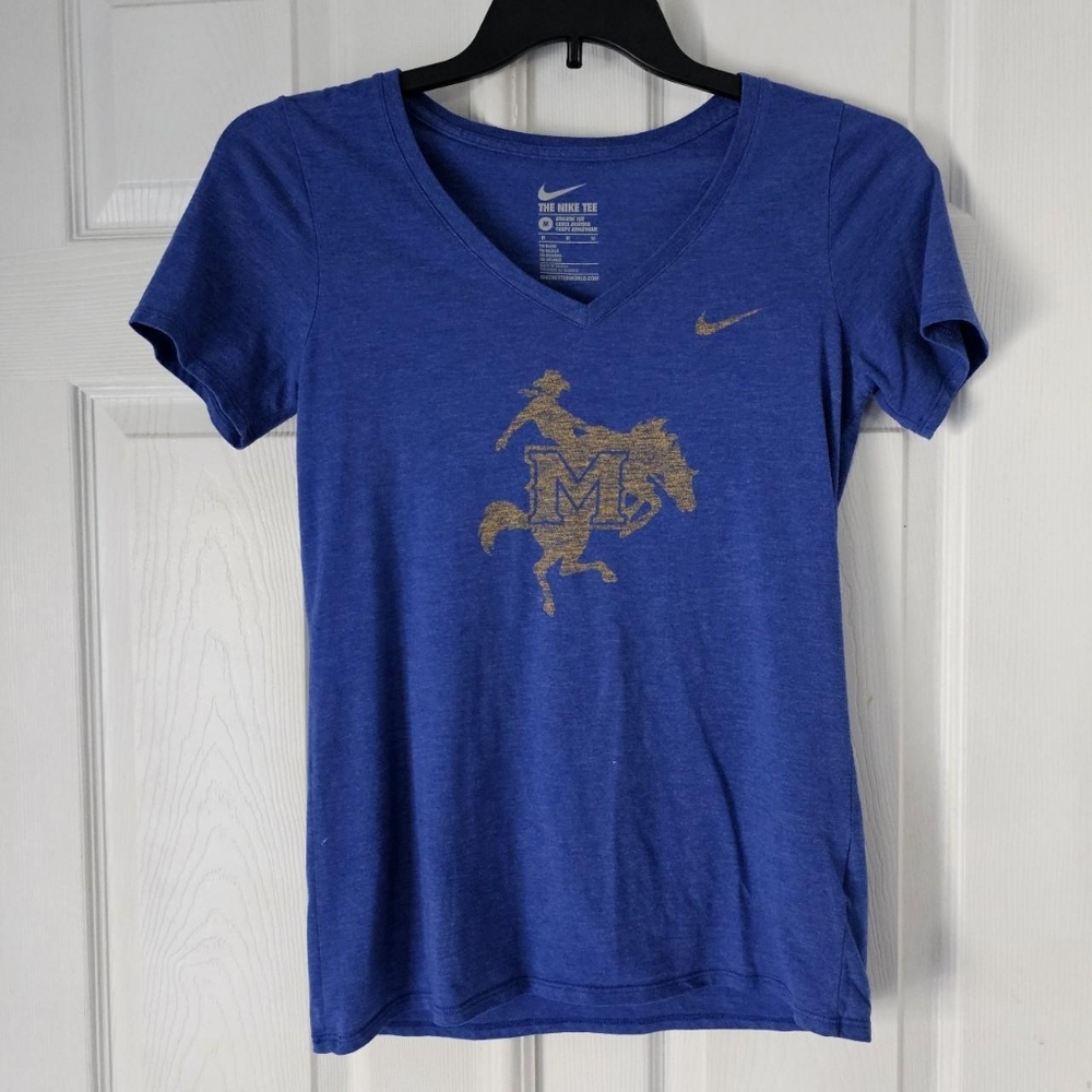 Mcnesse state cowboys womens nike v-neck tshirt